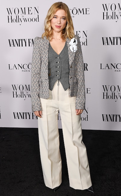 Pre-Oscars parties - Vanity Fair and Lancome - Lea Seydoux